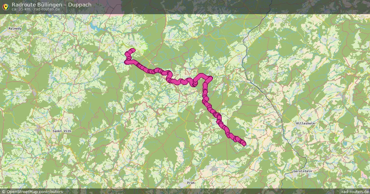 Radtour Büllingen – Duppach