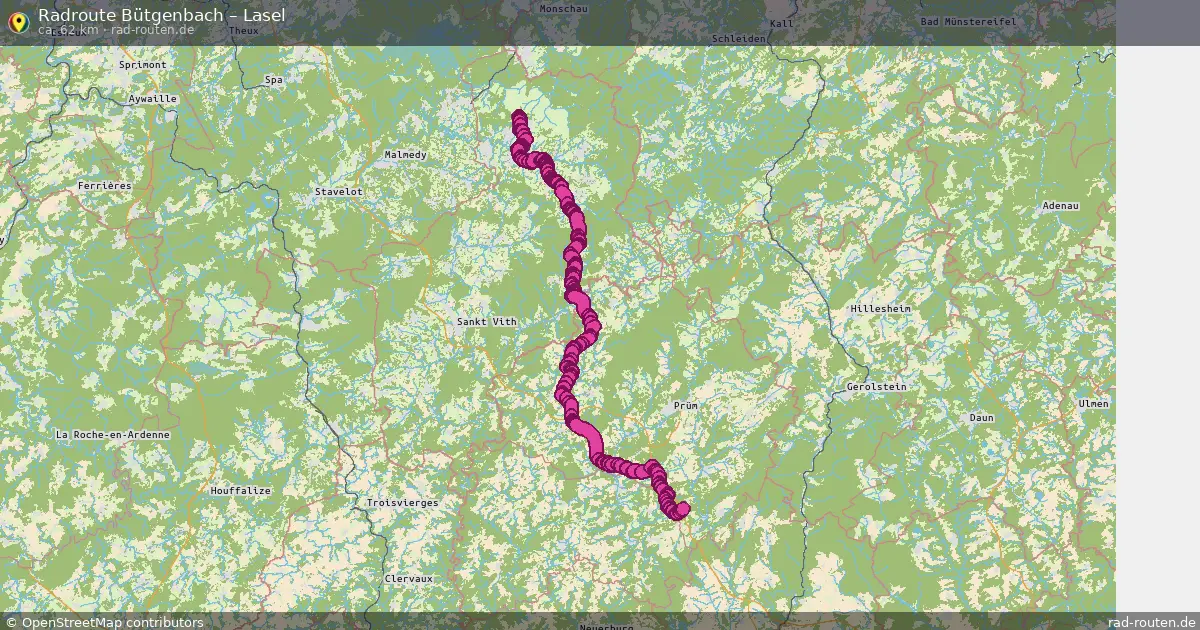 Radtour Bütgenbach – Lasel