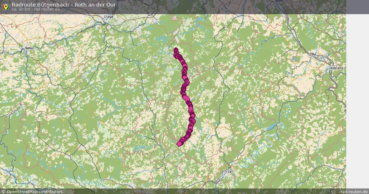 Radtour Bütgenbach – Roth An Der Our