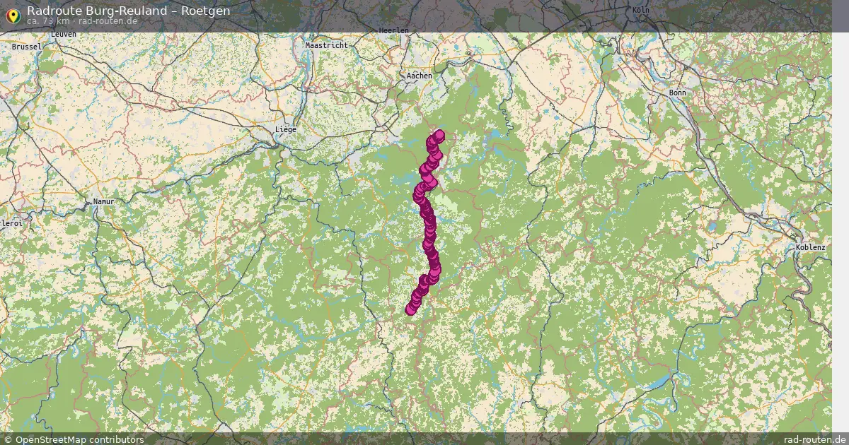 Radtour Burg-Reuland – Roetgen