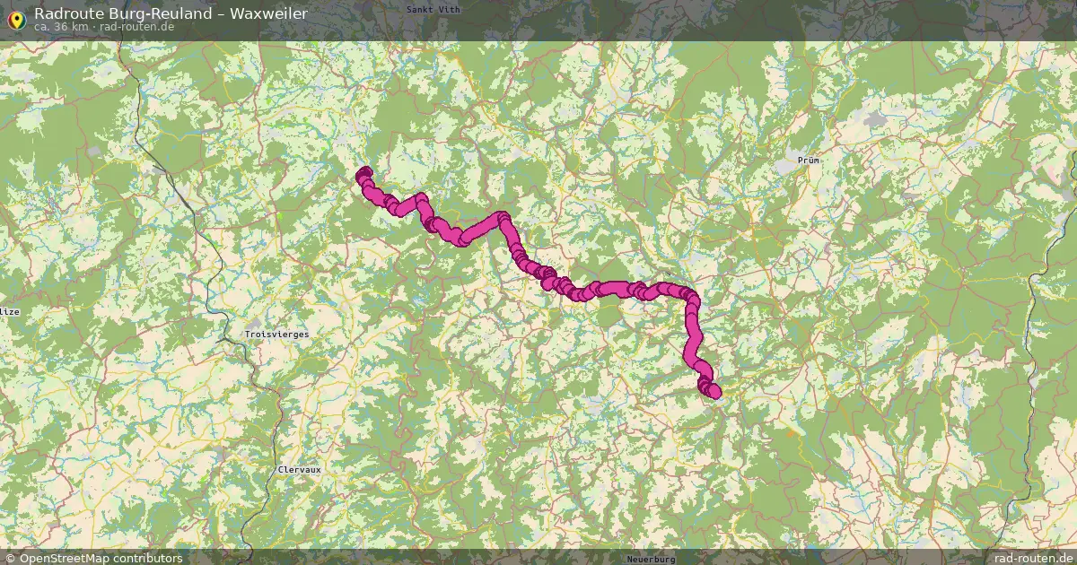 Radtour Burg-Reuland – Waxweiler