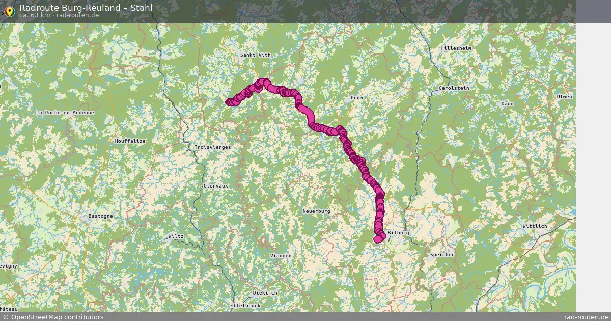 Radtour Burg-Reuland – Stahl
