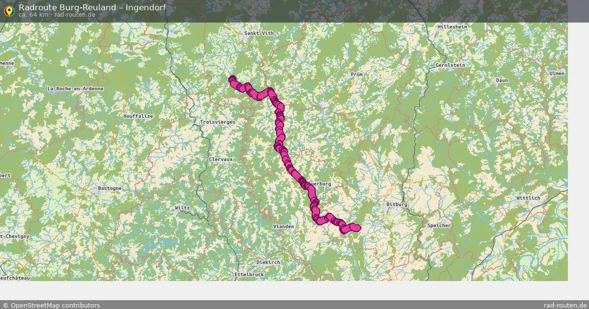 Radtour Burg-Reuland – Ingendorf
