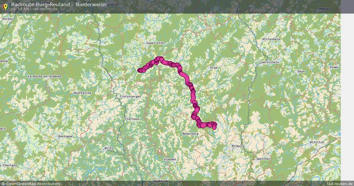 Radtour Burg-Reuland – Niederweiler