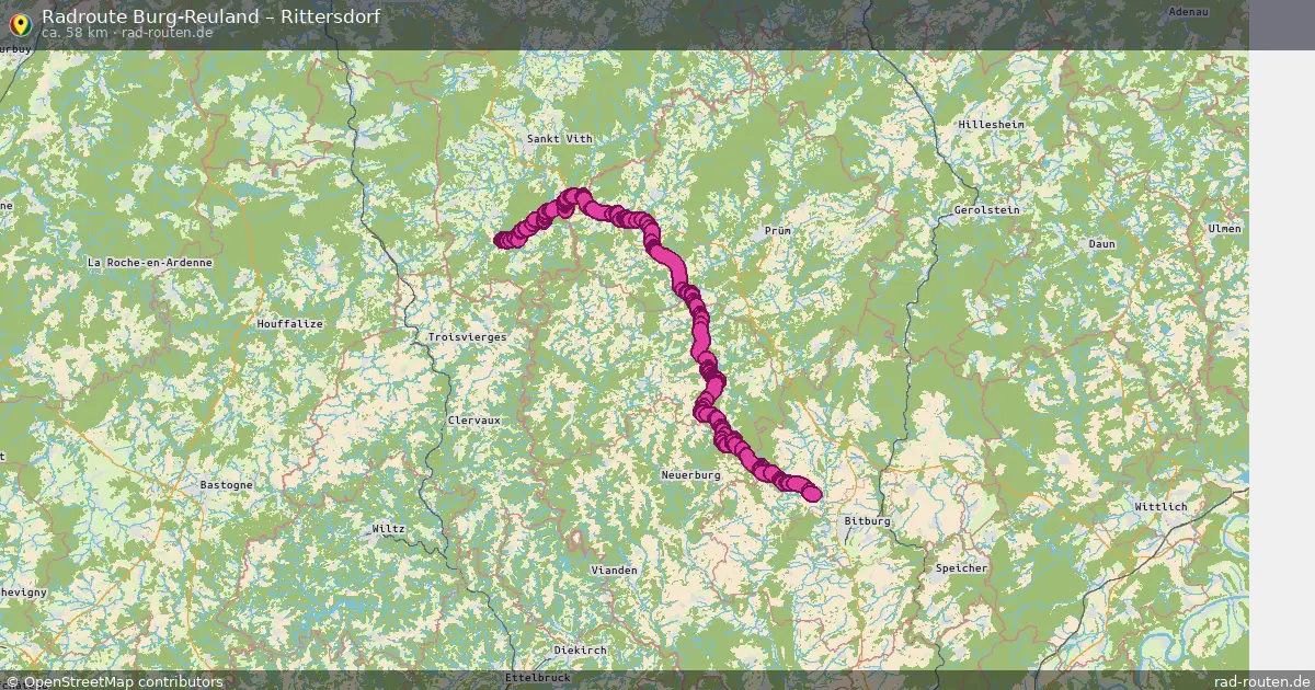 Radtour Burg-Reuland – Rittersdorf