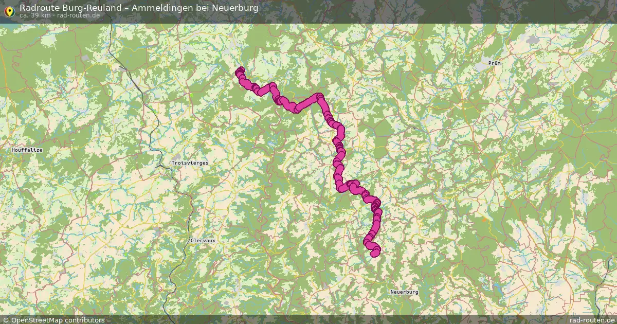 Radtour Burg-Reuland – Ammeldingen Bei Neuerburg