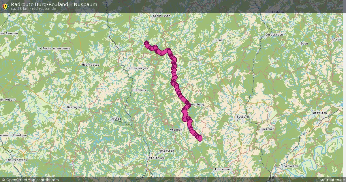 Radtour Burg-Reuland – Nusbaum