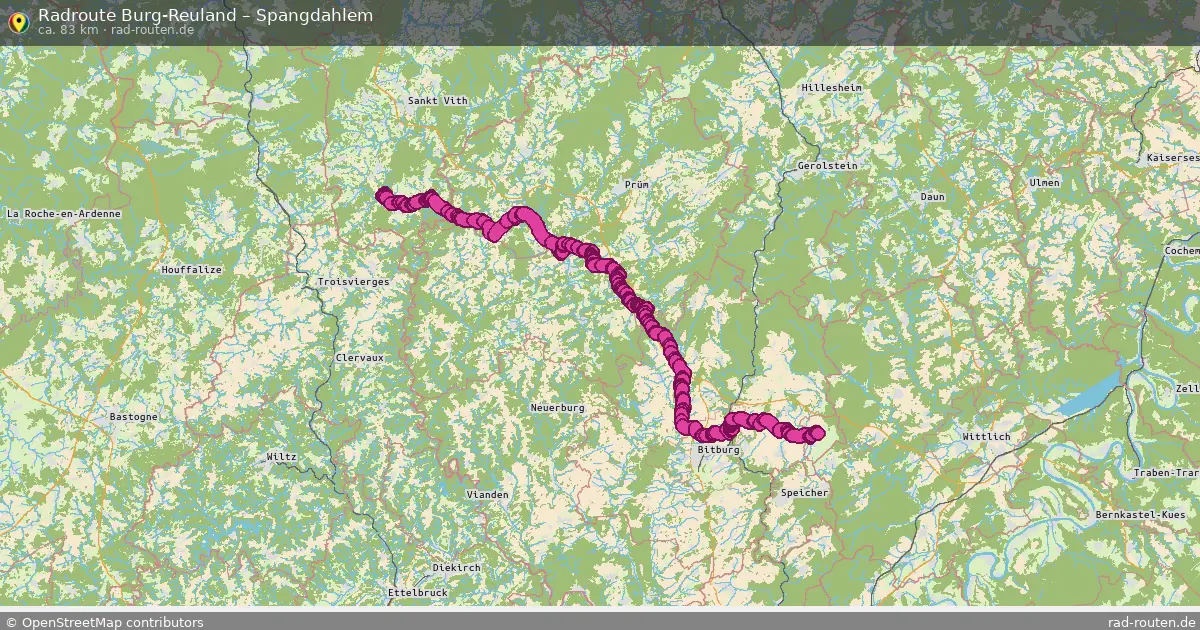 Radtour Burg-Reuland – Spangdahlem