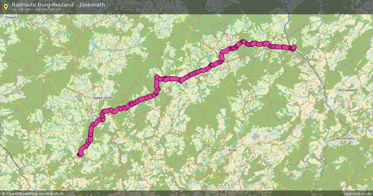 Radtour Burg-Reuland – Jünkerath