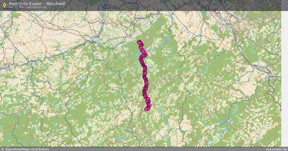 Radtour Eupen – Roscheid