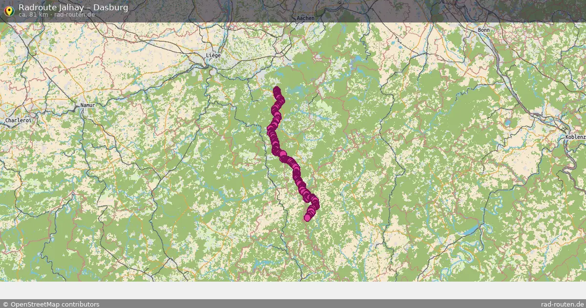 Radtour Jalhay – Dasburg