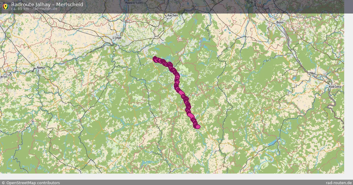 Radtour Jalhay – Merlscheid