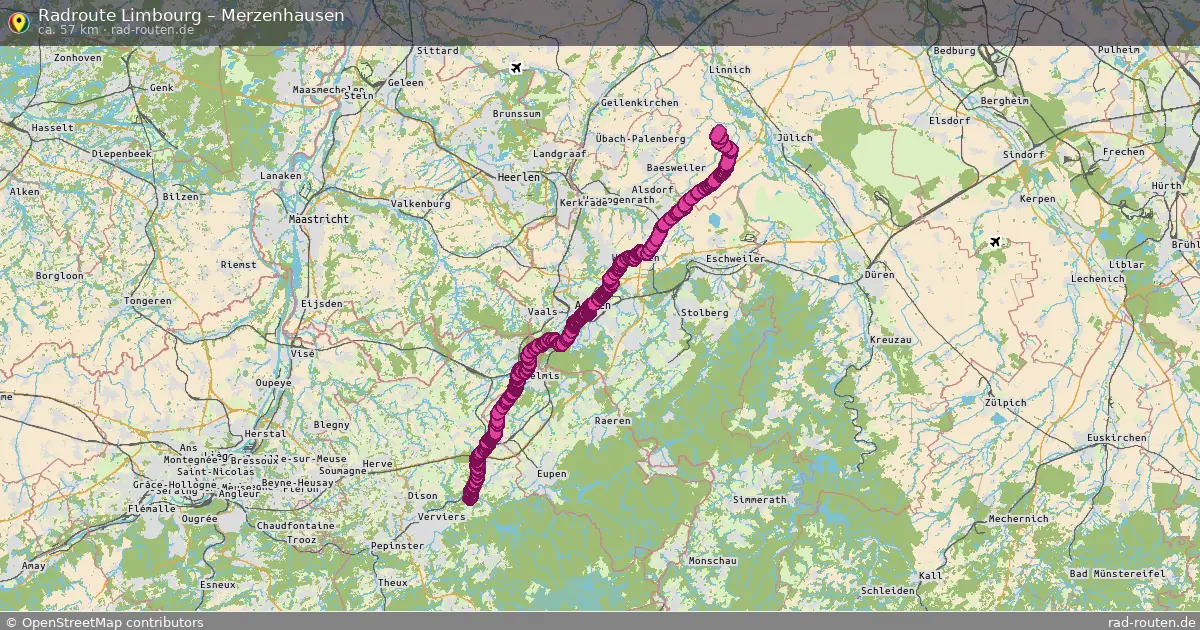 Radtour Limbourg – Merzenhausen