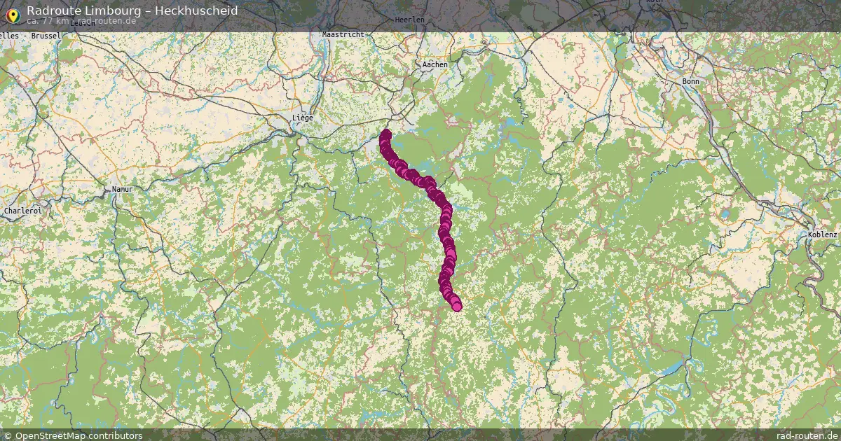 Radtour Limbourg – Heckhuscheid