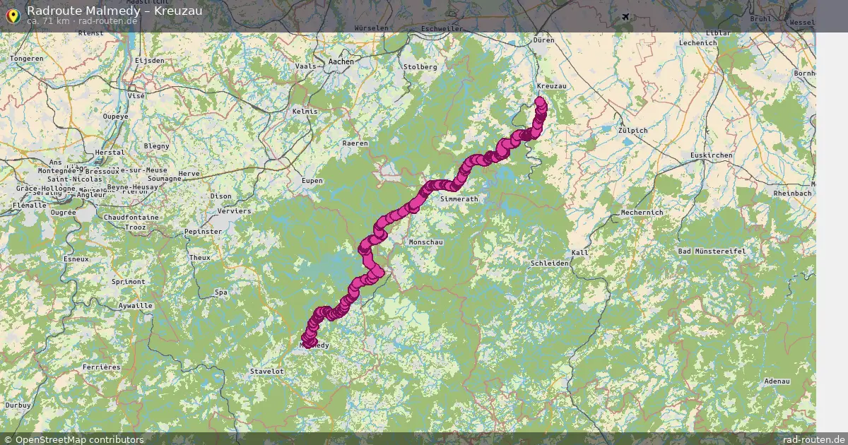 Radtour Malmedy – Kreuzau