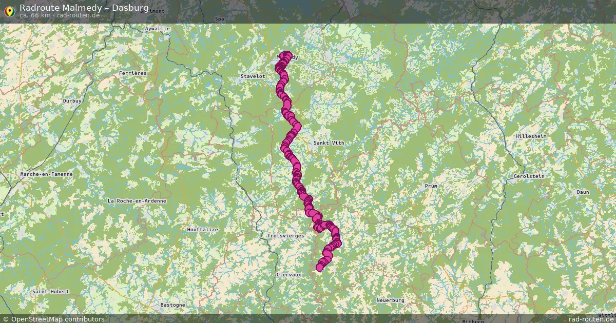 Radtour Malmedy – Dasburg