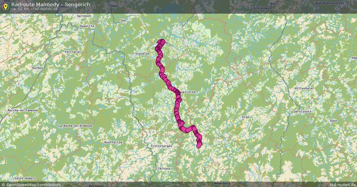 Radtour Malmedy – Sengerich