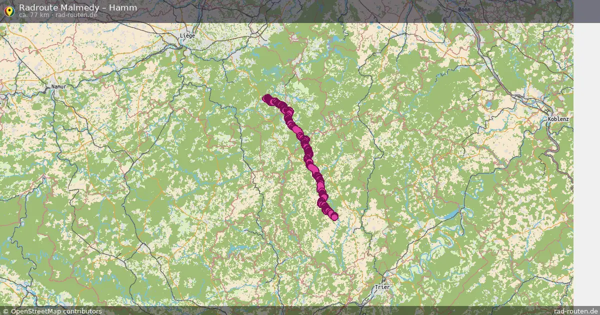 Radtour Malmedy – Hamm