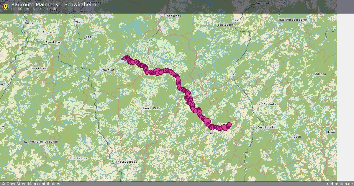 Radtour Malmedy – Schwirzheim