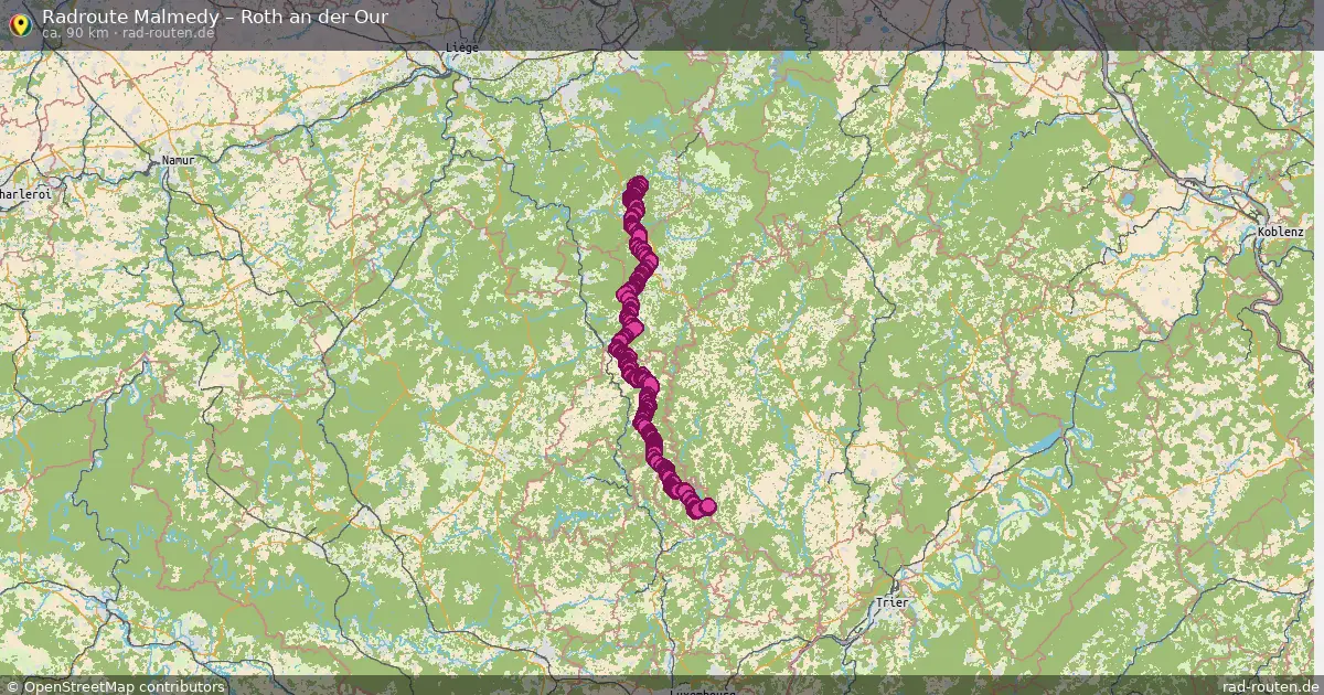 Radtour Malmedy – Roth An Der Our