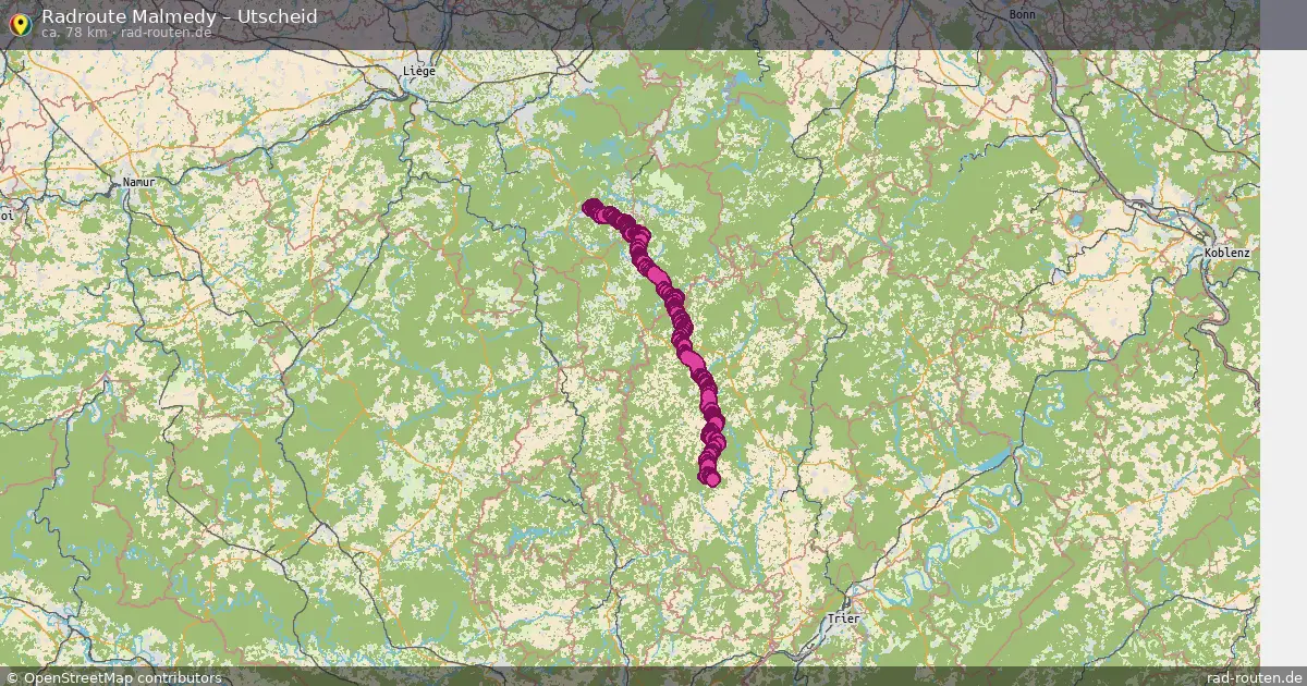Radtour Malmedy – Utscheid