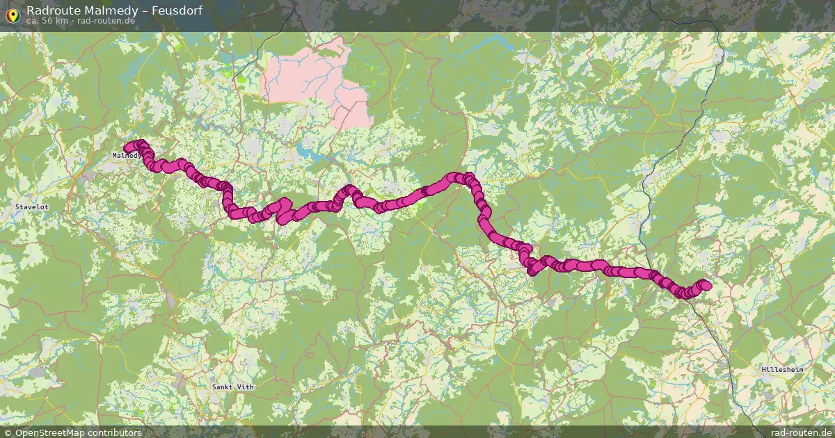 Radtour Malmedy – Feusdorf