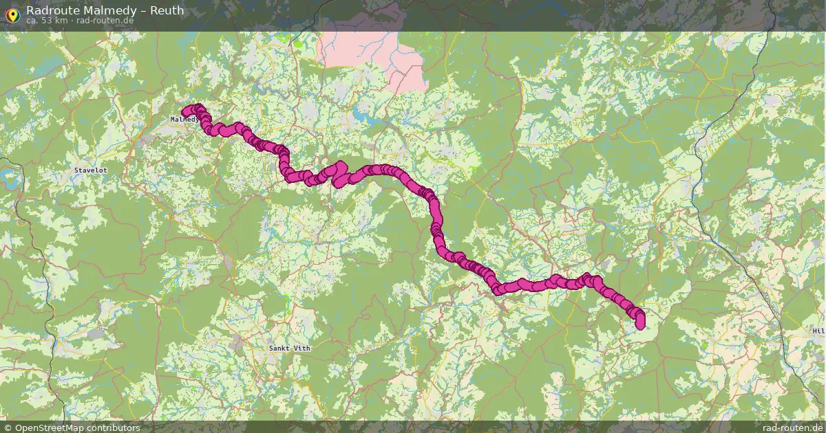 Radtour Malmedy – Reuth