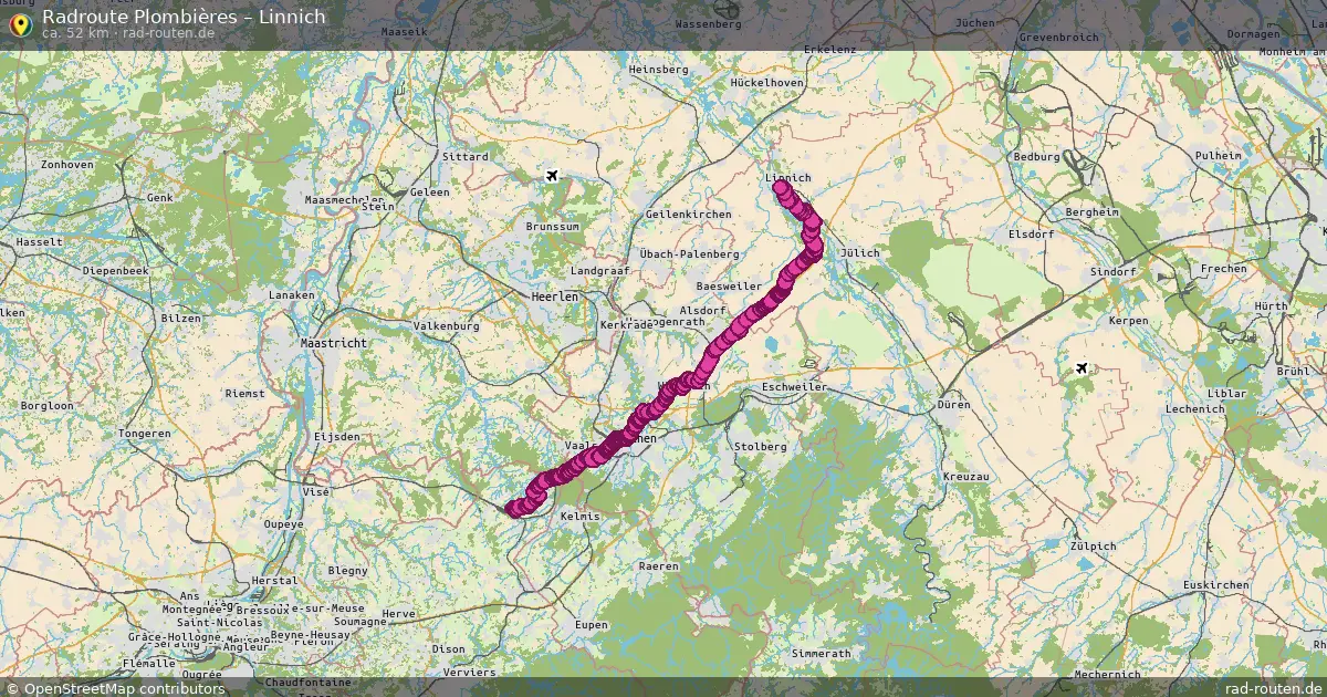 Radtour Plombières – Linnich