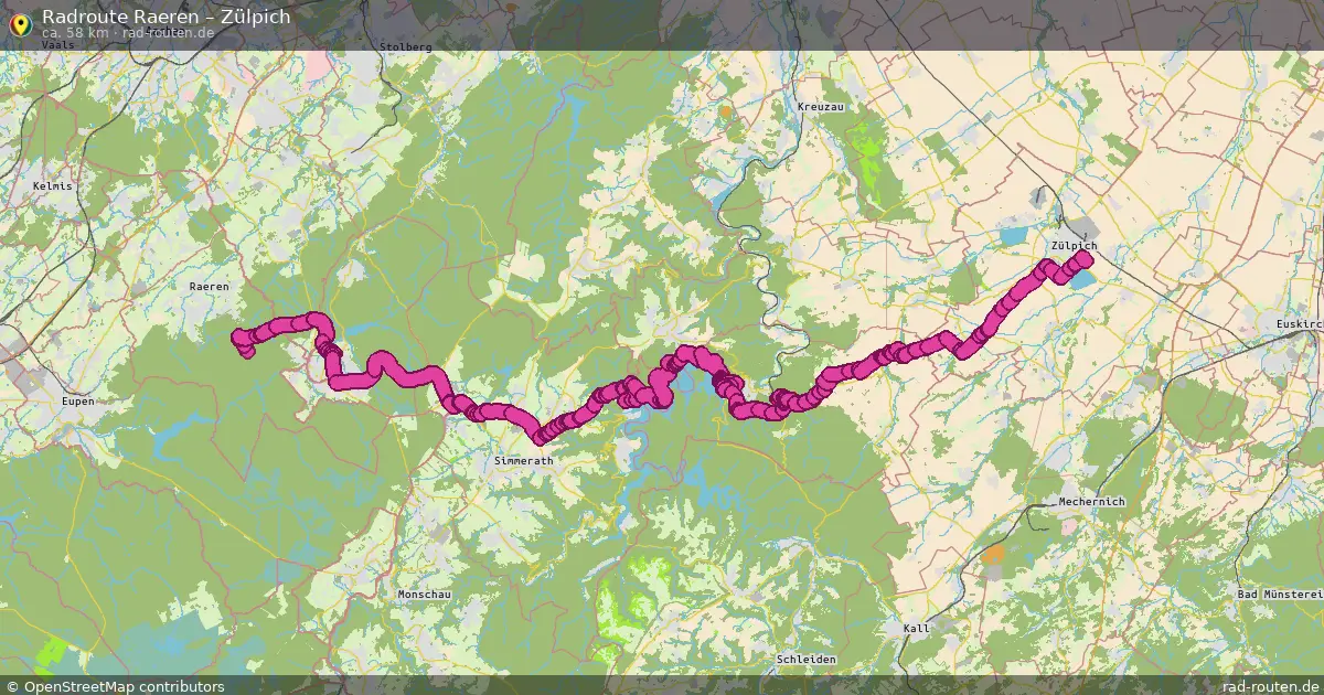 Radtour Raeren – Zülpich