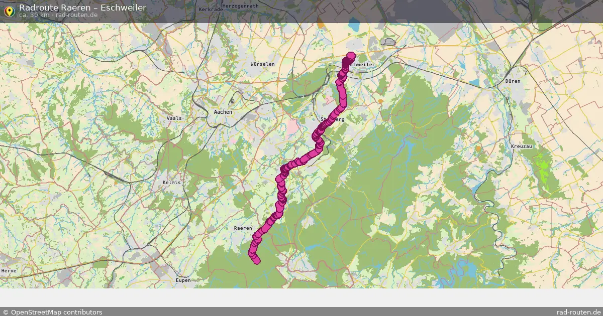 Radtour Raeren – Eschweiler