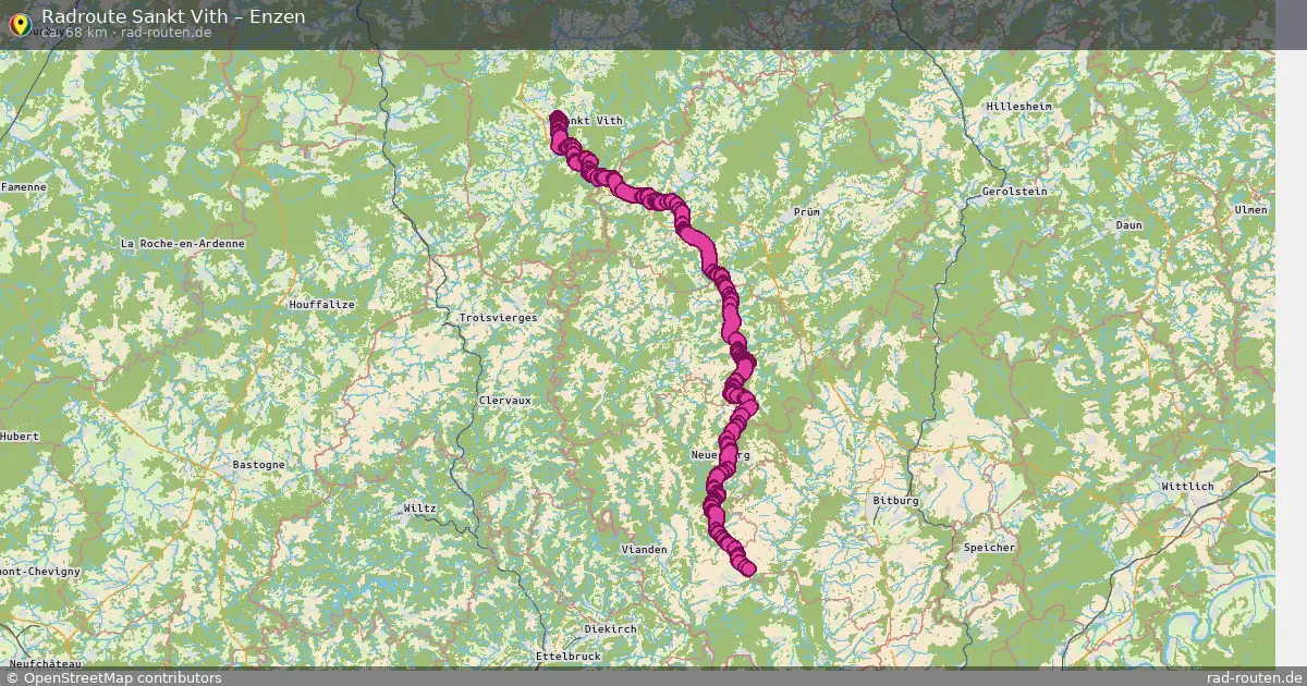 Radtour Sankt Vith – Enzen