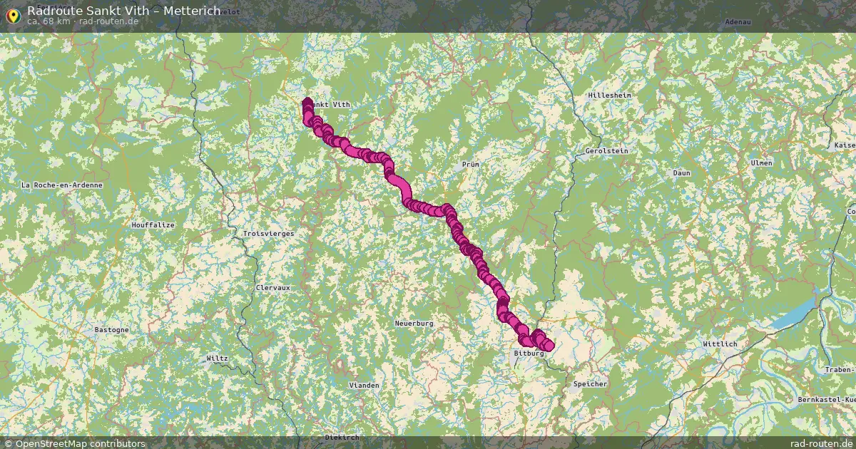 Radtour Sankt Vith – Metterich