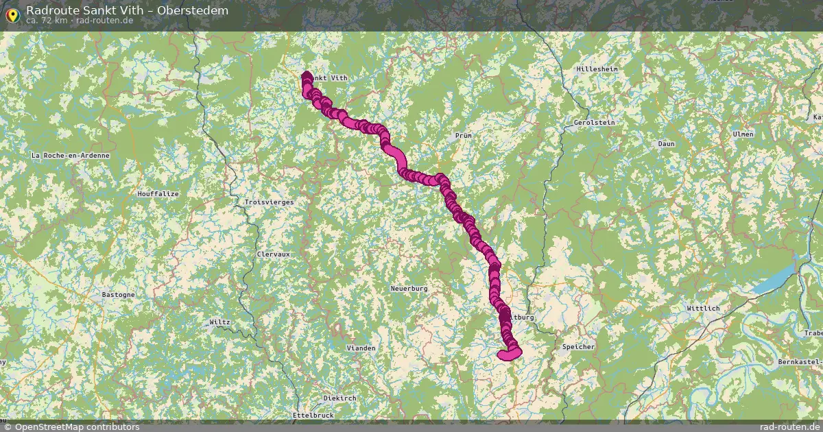 Radtour Sankt Vith – Oberstedem