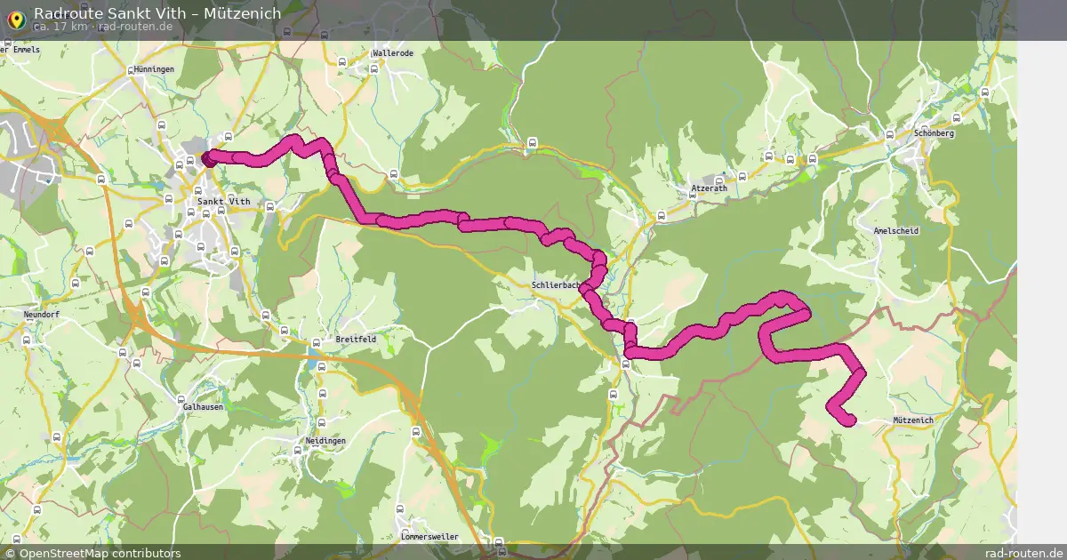 Radtour Sankt Vith – Mützenich