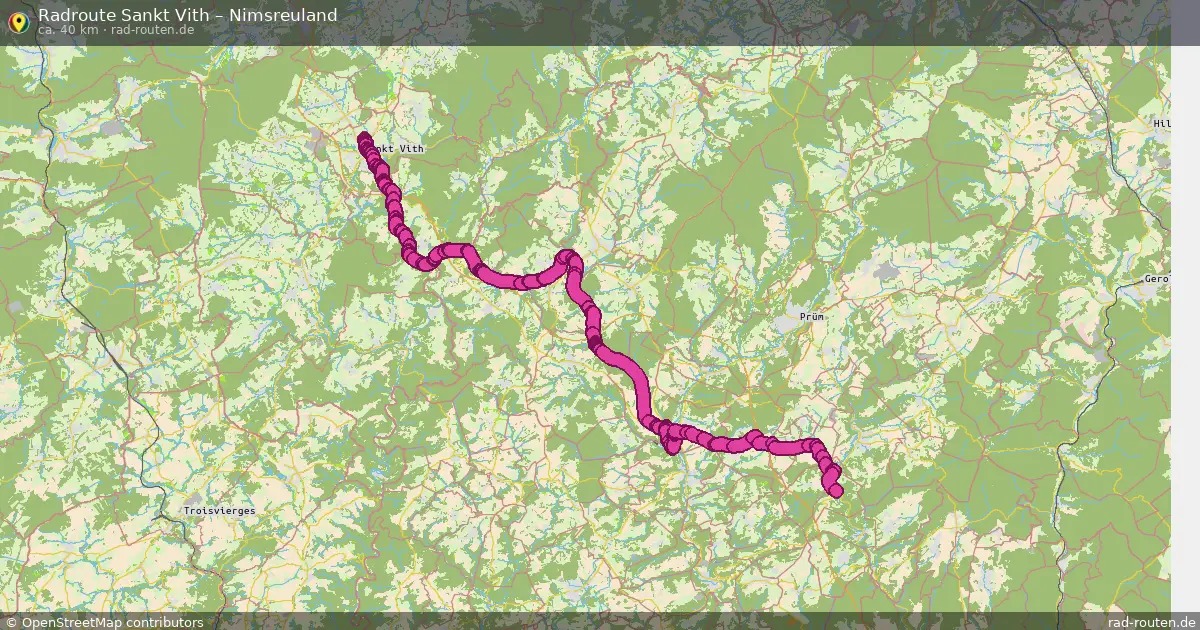 Radtour Sankt Vith – Nimsreuland