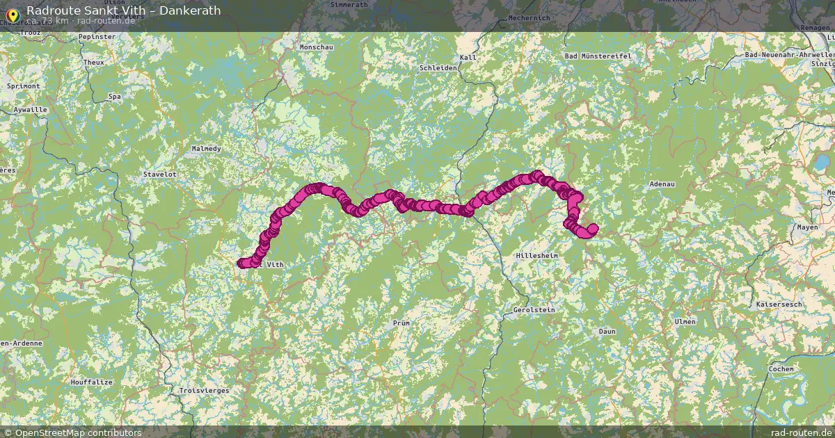 Radtour Sankt Vith – Dankerath