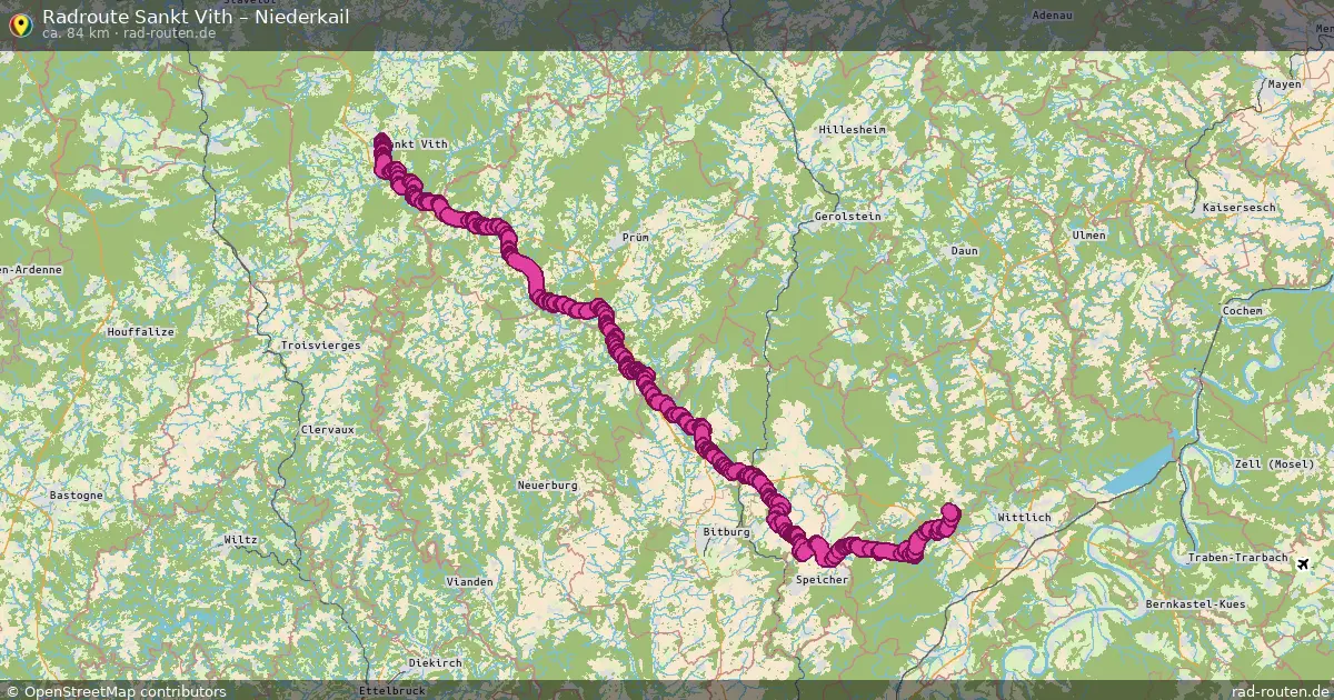 Radtour Sankt Vith – Niederkail