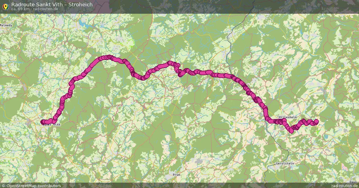 Radtour Sankt Vith – Stroheich