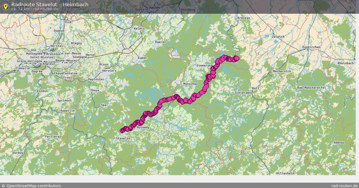 Radtour Stavelot – Heimbach