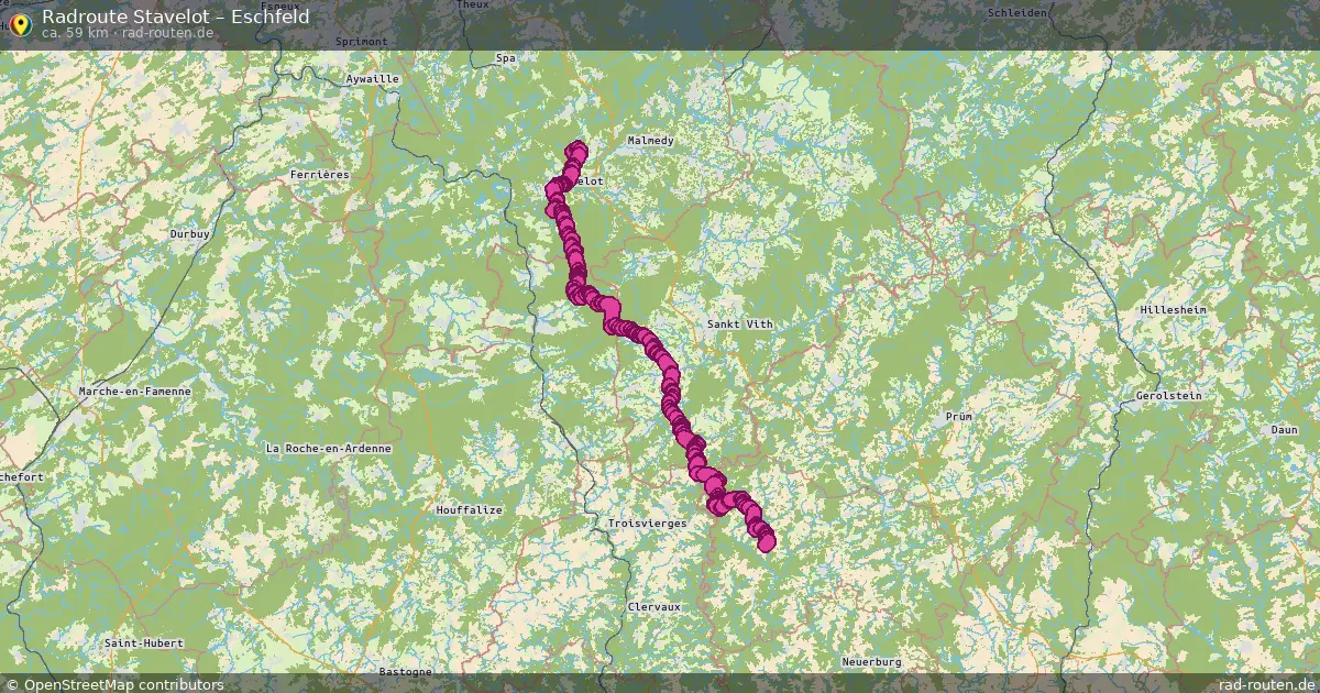 Radtour Stavelot – Eschfeld