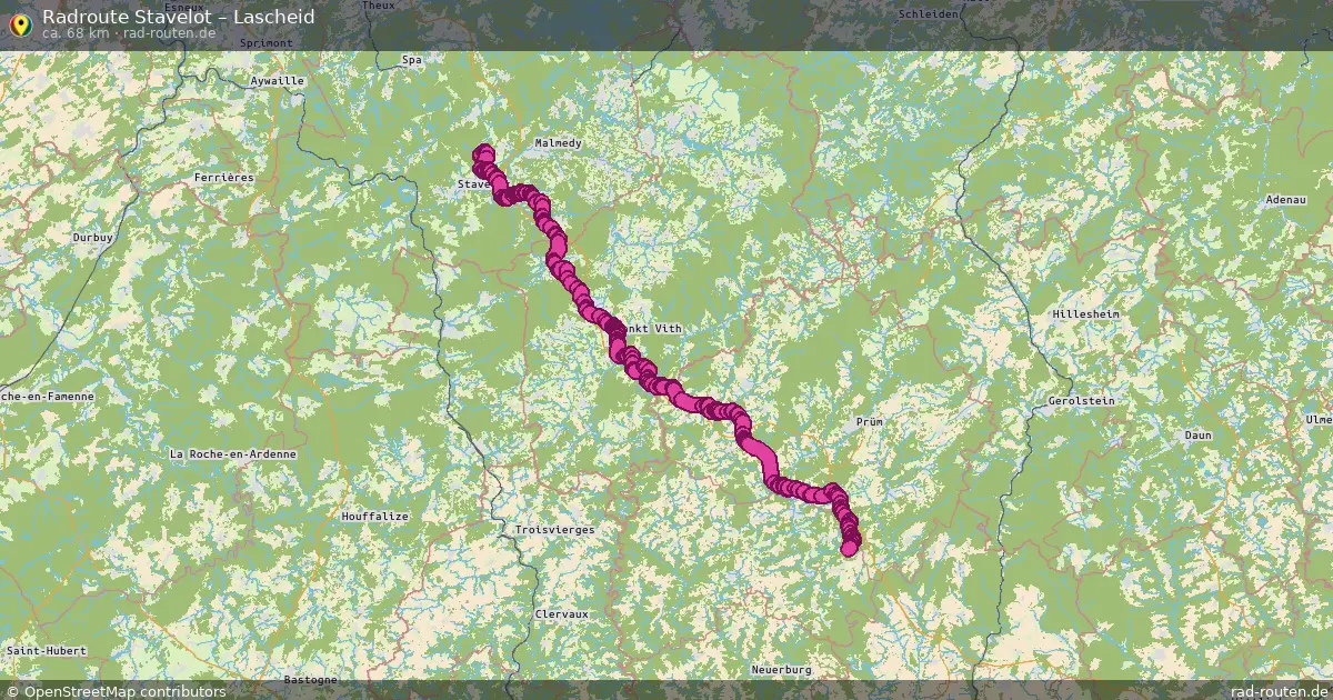 Radtour Stavelot – Lascheid