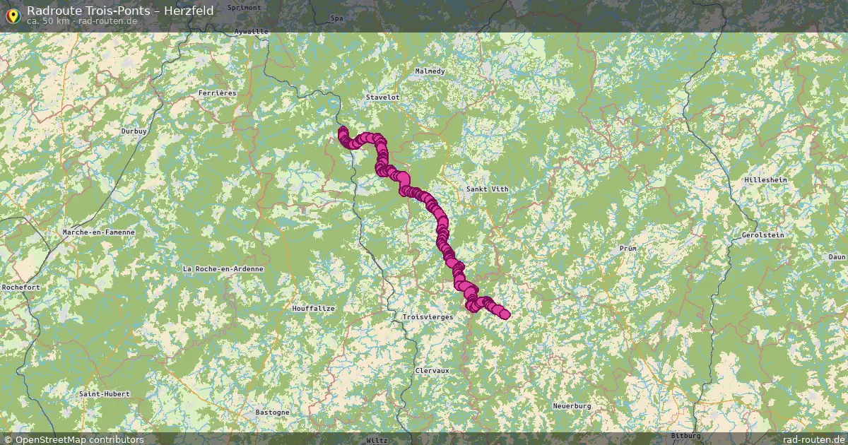 Radtour Trois-Ponts – Herzfeld