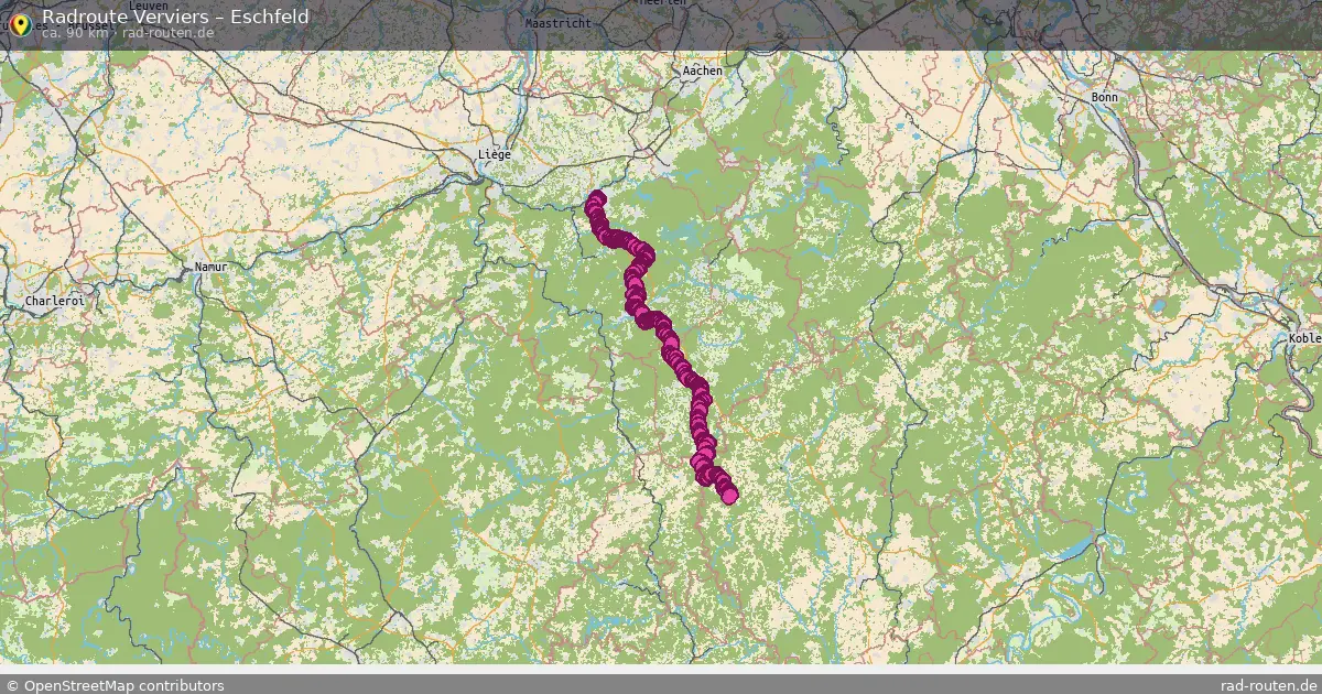 Radtour Verviers – Eschfeld