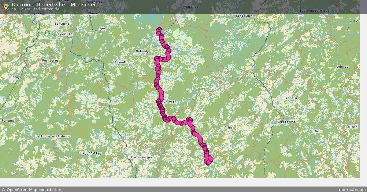 Radtour Robertville – Merlscheid