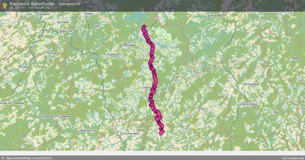 Radtour Robertville – Sengerich