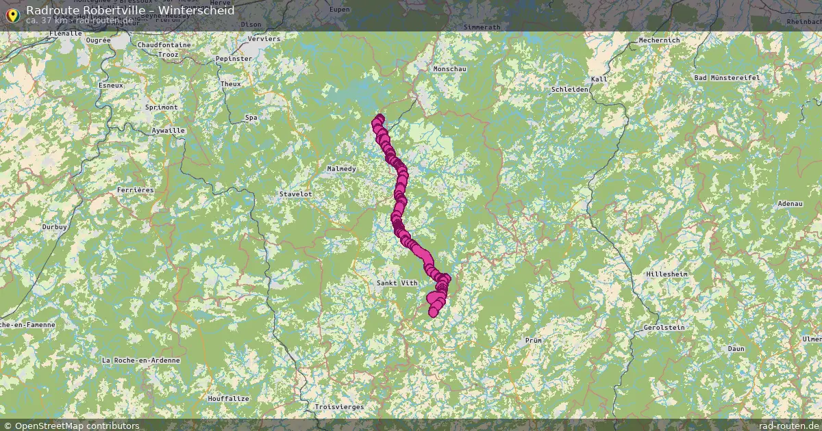 Radtour Robertville – Winterscheid