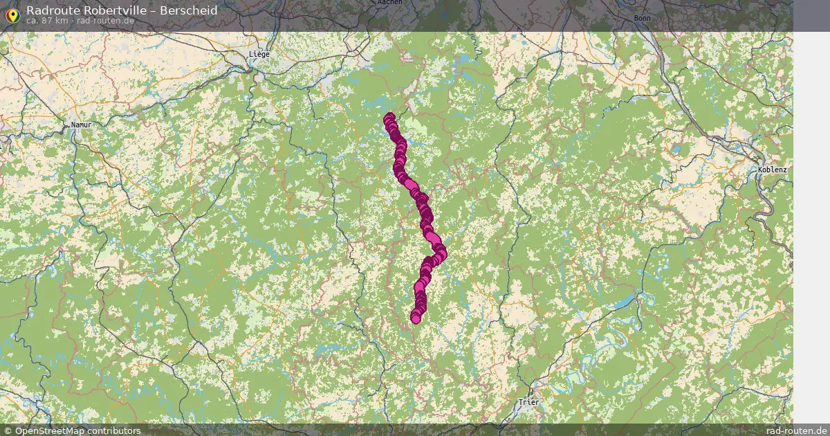 Radtour Robertville – Berscheid