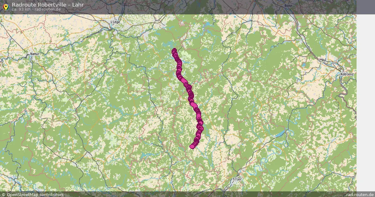 Radtour Robertville – Lahr
