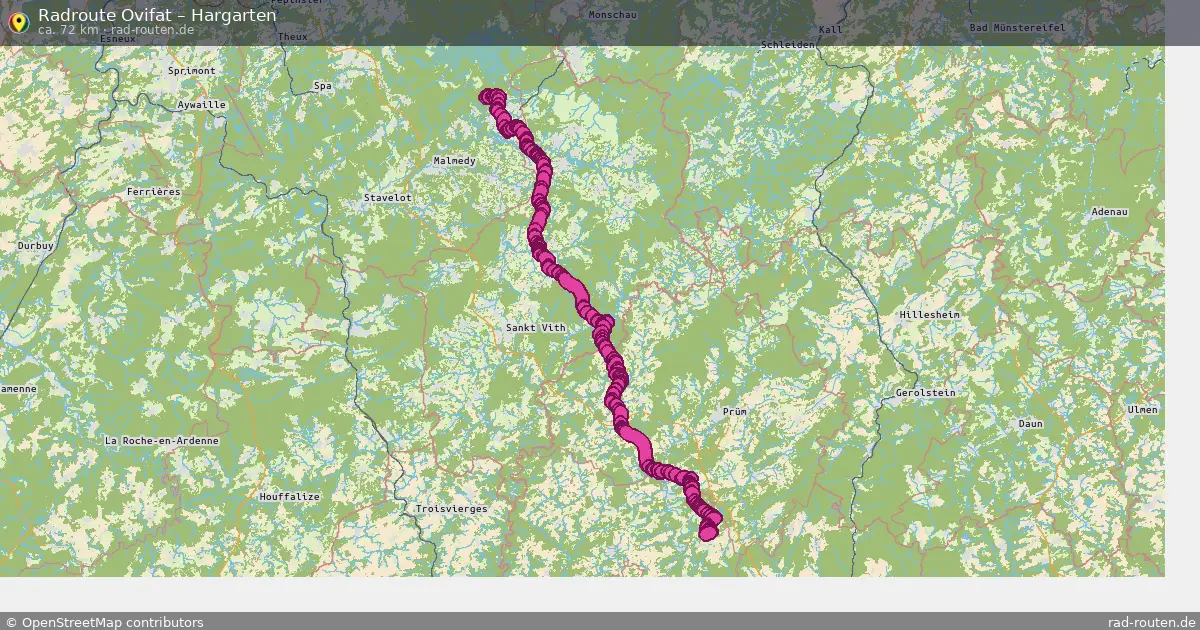 Radtour Ovifat – Hargarten