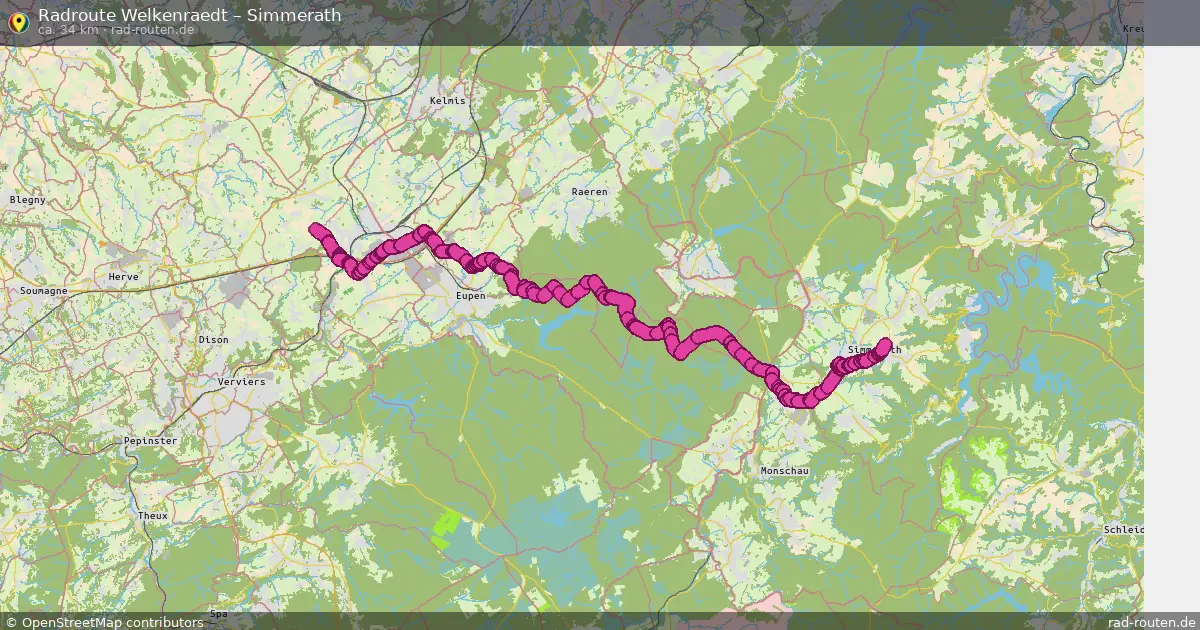 Radtour Welkenraedt – Simmerath